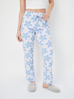 max - Women Floral Printed Pyjama Grey