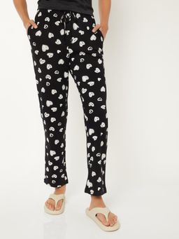 max - Women Printed Pyjama Black