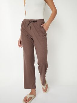 max - Women Knitted Pyjama Brown