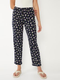 max - Women Printed Pyjama Navy Blue