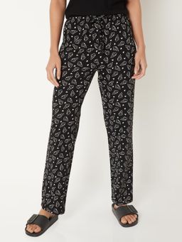 max - Women Printed Pyjama Black