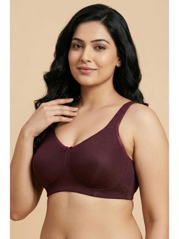 Zivame - True Curve Single Layered Non Wired Full Coverage Super Support Bra - Fig