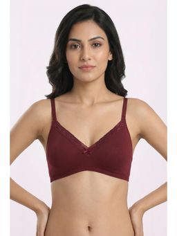 Zivame - Padded Non Wired 3/4Th Coverage T-Shirt Bra - Tawny Port