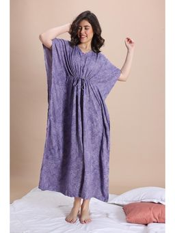 Zivame - Woven Kaftan Dress - Thistle