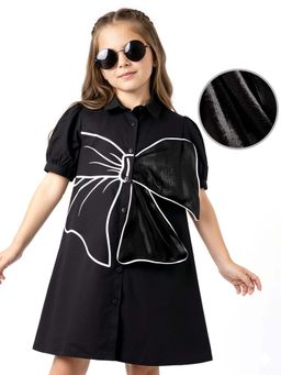 Hola Bonita - Knee Length Half Sleeves Dress