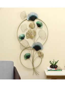 Vedas - Sashi Ginko Leaf Metal Wall Decoration Hanging Arts