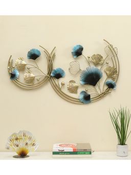 Vedas - Tyra Leaf Metal Wall Decoration Hanging Arts