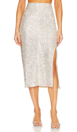Enza Costa - Sequin Bias Skirt
