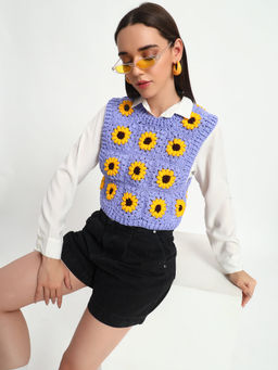 SUGERCANDY - Essential Handmade Vest Sweater
