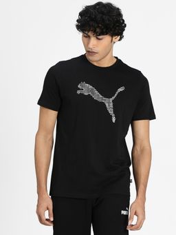 Puma - Cat Logo Men Black T-Shirt