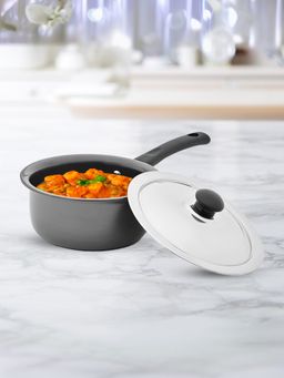 Savya Home - 3mm Hard Saucepan With Lid(16cm)-1.6L