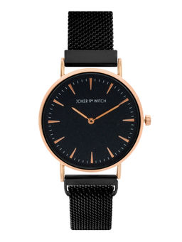 Joker and Witch - Joker & Witch Black Kiss me Love Stack Watch, Bracelets With Earring And Rings (Set of 8)