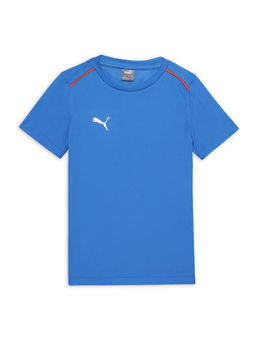 Puma - CR Teamwear Piping Jr. Boys Blue T-Shirt