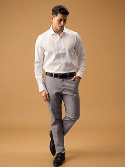 KINGDOM OF WHITE - Moonstone Full Sleeves Shirt With French Placket Shirt