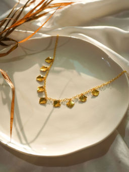 ALSO-A LOOK TO STAND OUT - Gold Little Charm Necklaces