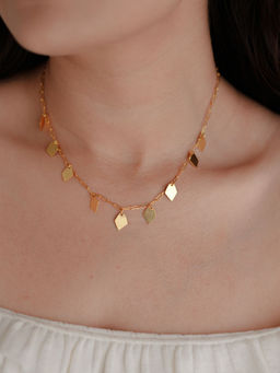 ALSO-A LOOK TO STAND OUT - Gold Kite Necklace