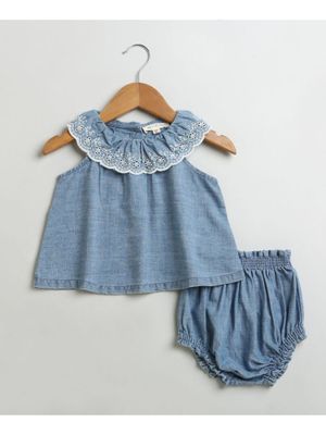 Sweetlime By AS Multicolored Striped Cotton Dress.