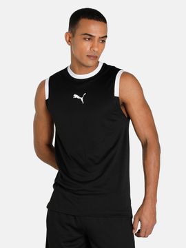 Sleeveless t shirt puma clearance