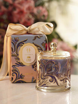 Pure Home + Living - Blue Frosting & Vanilla Birch Amalfi Bell Jar Candle