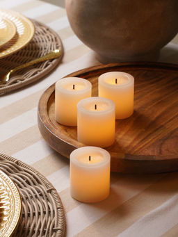 Pure Home + Living - Ivory LED Votive Candle