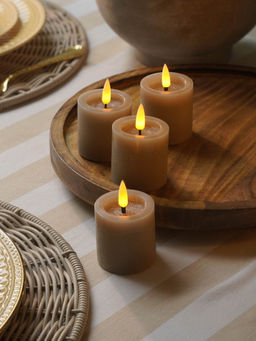 Pure Home + Living - Ivory LED Votive Candle