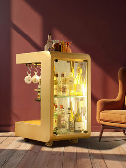 HAUS OF BARS BY SPEEDX - Model C - Cocktail Bar (Coffee Table on Wheels) (Without Accesories)