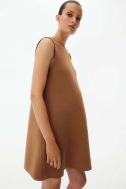 H&M - Women Beige MAMA Scuba Dress