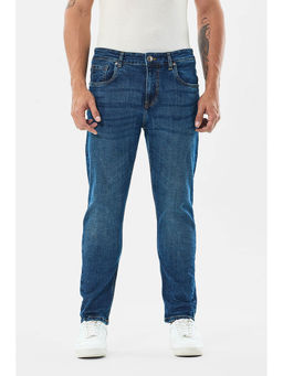 Snitch - Blue Washed Slim Casual Jeans for Men