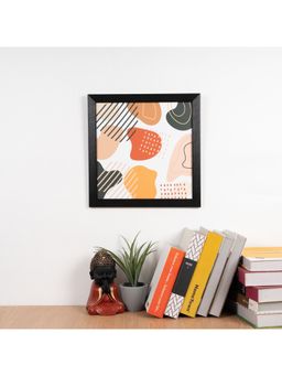 HomeTown - Reagan Canvas Modern Abstract Painting in Multi Colour