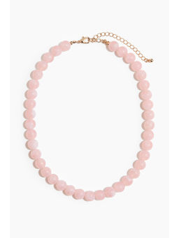 H&M - Women Pink Beaded necklace