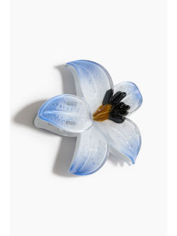 H&M - Women Blue Flower-shaped hair claw