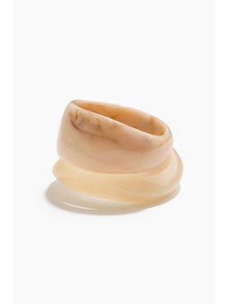 H&M - Women White 2-pack bangles