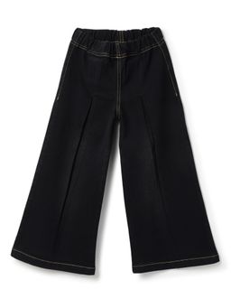 Tales & Stories - Black Denim Solid Jeans