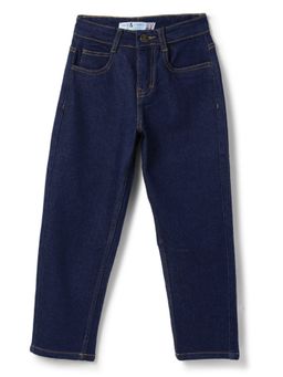 Tales & Stories - Blue Denim Solid Jeans