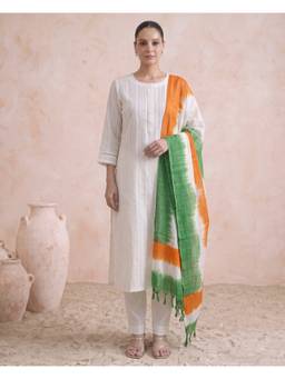 Cotton Culture - Women'S White Pure Cotton Straight Kurta