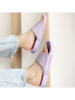 NoStrain - Women Lavender Bliss Canvas Sugar Sliders