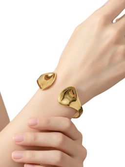 OOMPH - Gold Cuff Bracelet - Bold Gold Theme