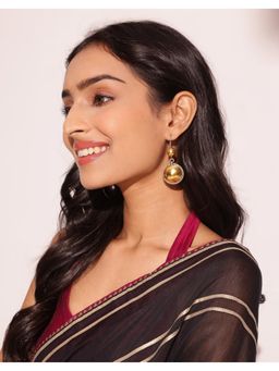Fabindia - Silver Drop Danglers Gold Earrings