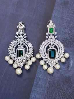 Shhimmerz Jewellery - Chand Bali Diamond Multi-Color Earrings