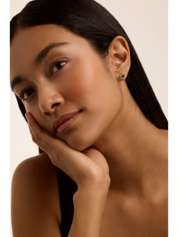 Ted Baker - Morelia Heart Stud Green Earrings