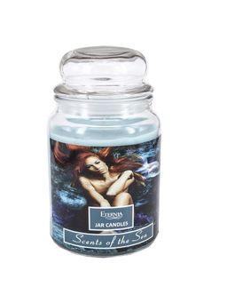 Premsons - Scents of The Sea Luxury Scented Glass Jar Candle - 80 Hours Burn Time