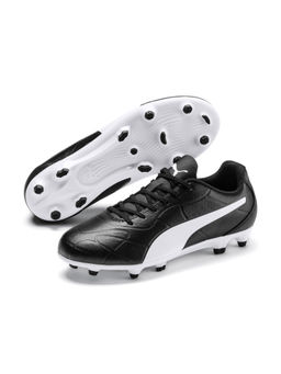 Puma - Black Monarch Fg Jr Road Running Shoes