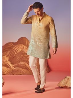 Eleven Brothers - Sitarah Silk Embroidery Kurta with Pant