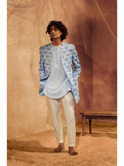 Eleven Brothers - Elephant March Indo-Western Kurta with Jacket & Pant
