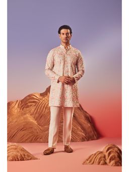 Eleven Brothers - Seher Silk Embroidery Kurta with Trouser
