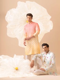 Eleven Brothers - Tarang Silk Embroidery Kurta with Trouser