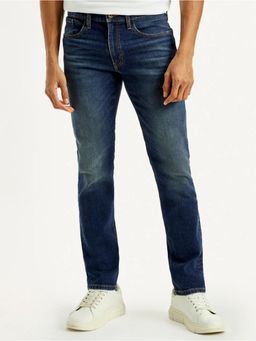 Levi's - Mens 511 Slim Fit Dark-Blue Jeans