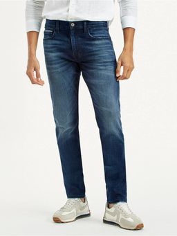 Levi's - Mens 512 Slim Tapered Fit Dark-Blue Jeans