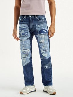 Levi's - Mens 505 Regular Fit Blue Jeans