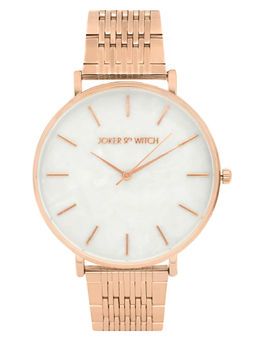 Joker and Witch - White Stainless Steel Watch - AMWW431